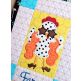 ITH Sassy Chickens Wall Hanging | Machine Embroidery Designs by JuJu