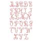 Satin Vintage Monogram Machine Embroidery Designs by JuJu