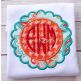 Scalloped Circle 2 Applique | Machine Embroidery Designs by JuJu
