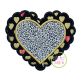 Scalloped Double Heart Applique | Machine Embroidery Designs by JuJu