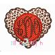 Scalloped Heart Monogram Applique Frame | Machine Embroidery Designs by JuJu