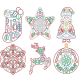 Scandinavian Christmas 2 Machine Embroidery Designs by JuJu
