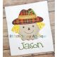 Scarecrow Boy 2 | Machine Embroidery Designs by JuJu