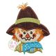 Scarecrow Boy 2 Applique | Machine Embroidery Designs by JuJu