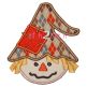 Scarecrow Boy Applique | Machine Embroidery Designs by JuJu