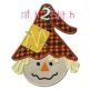 Scarecrow Boy Applique | Machine Embroidery Designs by JuJu
