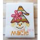 Scarecrow Girl Applique | Machine Embroidery Designs by JuJu