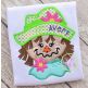 Scarecrow Girl 3 Applique | Machine Embroidery Designs by JuJu