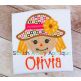 Scarecrow Girl 4 | Machine Embroidery Designs by JuJu