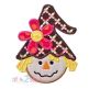 Scarecrow Girl Applique | Machine Embroidery Designs by JuJu