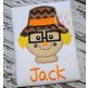 Scarecrow Glasses Applique | Machine Embroidery Designs by JuJu