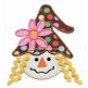 Scarecrow with Trim Hair Applique | Machine Embroidery Designs by JuJu