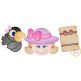 Scarecrow Trio Girl Sketch | Machine Embroidery Designs by JuJu