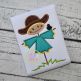 Scarecrow With Crow Boy Applique | Machine Embroidery Designs by JuJu