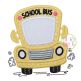 School Bus Applique | Machine Embroidery Designs by JuJu
