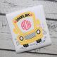 School Bus Applique | Machine Embroidery Designs by JuJu
