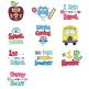 Rule The School Applique Machine Embroidery Designs by JuJu