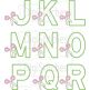 Scissors Applique Alphabet