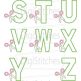 Scissors Applique Alphabet