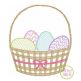 Scratchy Easter Basket Bow Embroidery | Machine Embroidery Designs by JuJu