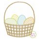 Scratchy Easter Basket Embroidery | Machine Embroidery Designs by JuJu