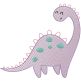 Sketchy Dinos 1 | Machine Embroidery Designs by JuJu