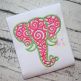 Scroll Elephant Head Embroidery | Machine Embroidery Designs by JuJu