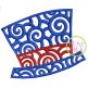 Scroll Leprechaun Hat Embroidery | Machine Embroidery Designs by JuJu