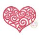 Scroll Heart Embroidery | Machine Embroidery Designs by JuJu