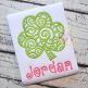 Scroll Shamrock Embroidery | Machine Embroidery Designs by JuJu