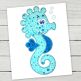 Sea Horsey | Machine Embroidery Designs by JuJu/ Sew Embroidable 