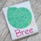 Seashell 1 Applique | Machine Embroidery Designs by JuJu