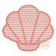 Seashell 2 Applique | Machine Embroidery Designs by JuJu