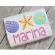 Seashell Trio Sketch | Machine Embroidery Designs by JuJu