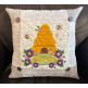 ITH Interchangeable Seasonal Pillow | Machine Embroidery Designs by JuJu