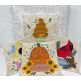 ITH Interchangeable Seasonal Pillow | Machine Embroidery Designs by JuJu