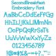 Second Breakfast Embroidery Font | Machine Embroidery Designs by JuJu