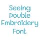 Quarter Inch Font Bundle 12 | Machine Embroidery Designs by JuJu