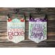 In The Hoop Miniature Wall and Desk Décor Set 5 | Machine Embroidery Designs by JuJu 