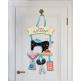 ITH Whimsical Sewing Wall Hanging | Machine Embroidery Designs by JuJu