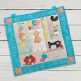 ITH Sewing Room Quilted Wall Hanging | Machine Embroidery Designs by JuJu