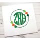Sketchy Circle Shamrocks | Machine Embroidery Designs by JuJu