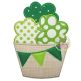 Shamrock Barrel Applique | Machine Embroidery Designs by JuJu