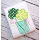 Shamrock Jar Applique | Machine Embroidery Designs by JuJu