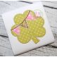 Shamrock Pennant Applique | Machine Embroidery Designs by JuJu