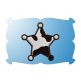 Sheriffs Badge Applique