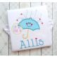 Showers of Love Umbrella Applique | Machine Embroidery Designs by JuJu
