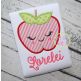 Shy Apple Applique | Machine Embroidery Designs by JuJu