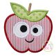 Silly Apple Applique | Machine Embroidery Designs by JuJu