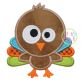 Silly Turkey Applique | Machine Embroidery Designs by JuJu